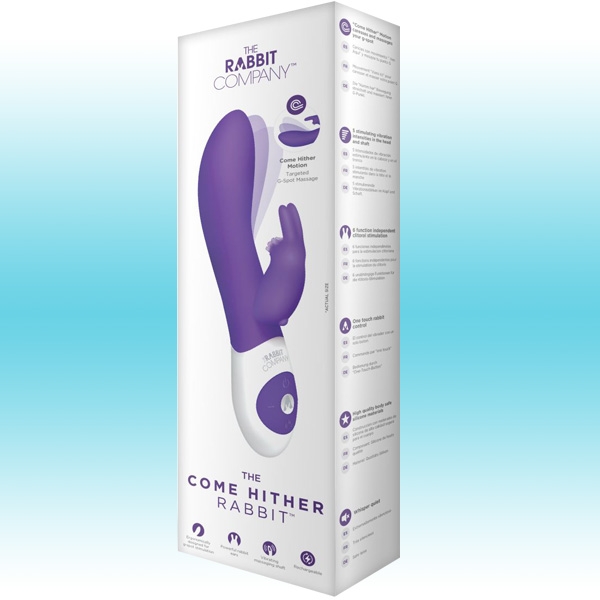 Вибратор-кролик Come Hither купить со скидкой в секс шопе  Вибраторы  Многофункциональные
