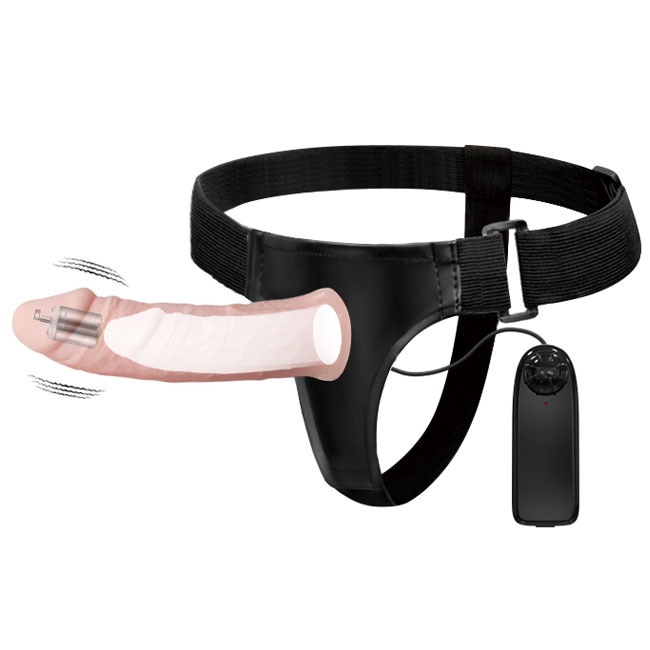 Полый универсальный страпон Unisex Hollow купить со скидкой в секс шопе  Фаллопротезы