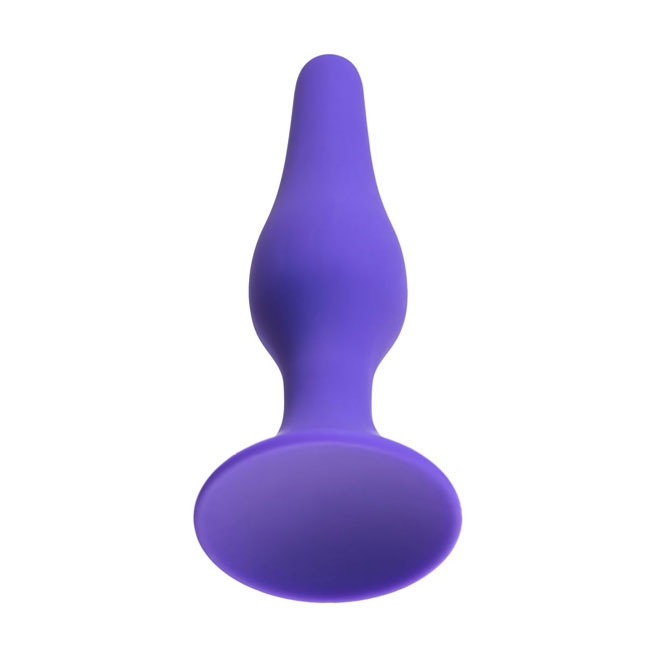 Анальная пробка с вибрацией A-Toys by TOYFA M, фиолетовая 0T-00014552 - TOYFA - С вибрацией - Купить