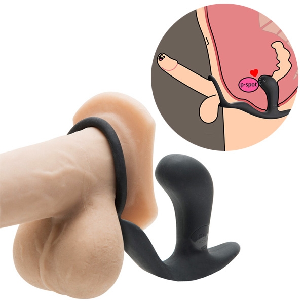 Анальная пробка с вибрацией и эрекционным кольцом PipeDream Anal Fantasy Collection Ass Gasm Plug, черная 4684-23 PD - PipeDream - Кольца с анальной стимуляцией - Купить