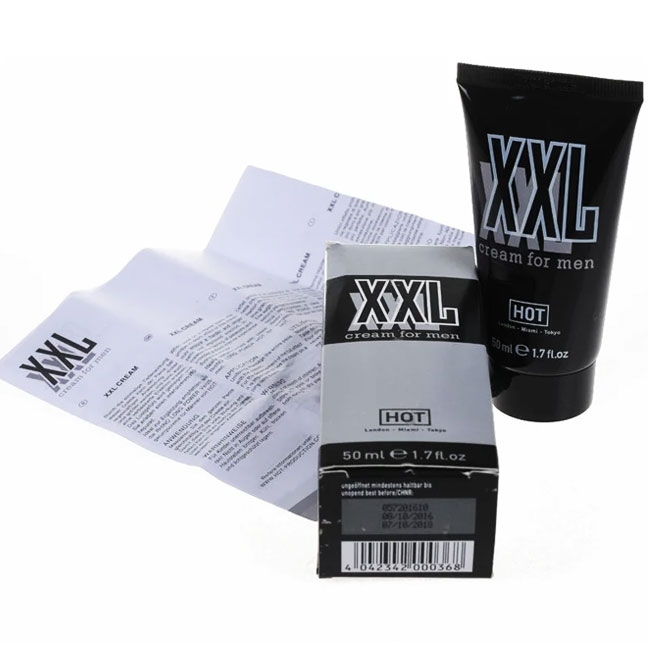 Крем Hot XXL для увеличения члена, 50 мл 44054.07 - HOT - Кремы и гели для увеличения члена - Купить