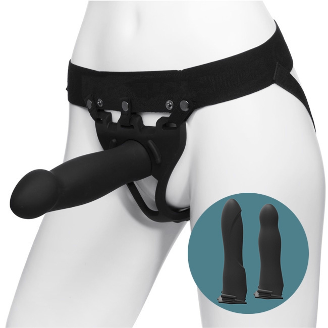 Насадка для страпона Body Dock Super Eight купить со скидкой в секс шопе  Страпоны  Отдельно насадки