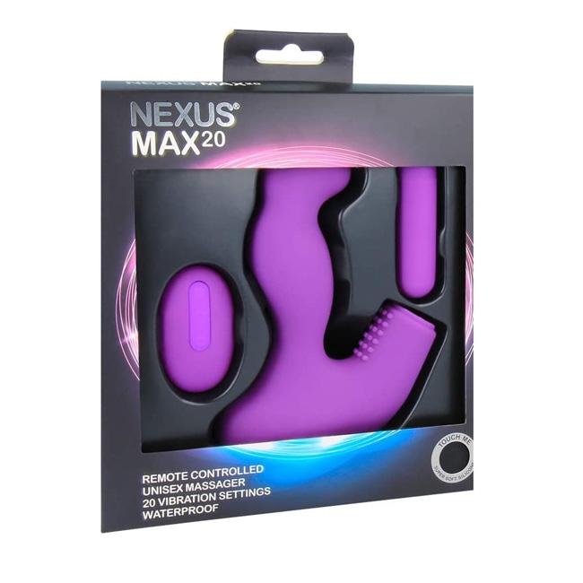 Анальная вибропробка с расширением Nexus Bolster и пультом ДУ, черный BOLS1 - Nexus - С вибрацией - Купить