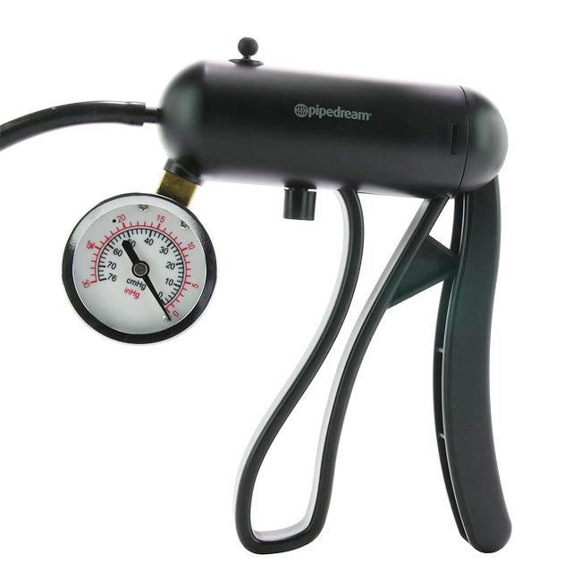 Вакуумная помпа мощная с манометром купить со скидкой в секс шопе  Вакуумные помпы  Мужские помпы