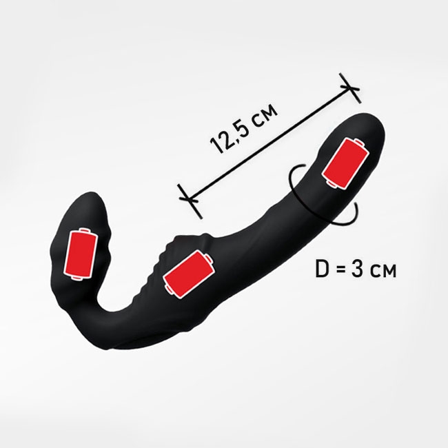 Безремневой вибрострапон Evolved The Monarch со съемным стволом, желтый  EN-RS-1102-2 - Evolved - Безремневые/Двойные страпоны - Купить