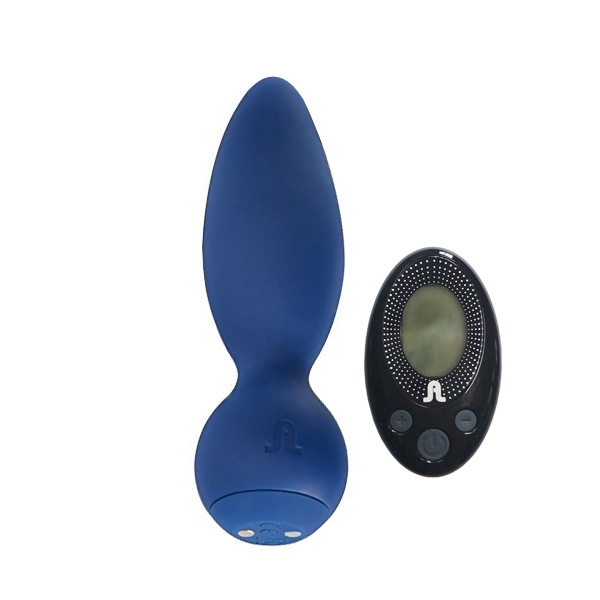 Анальная вибропробка с расширением Nexus Bolster и пультом ДУ, черный BOLS1 - Nexus - С вибрацией - Купить