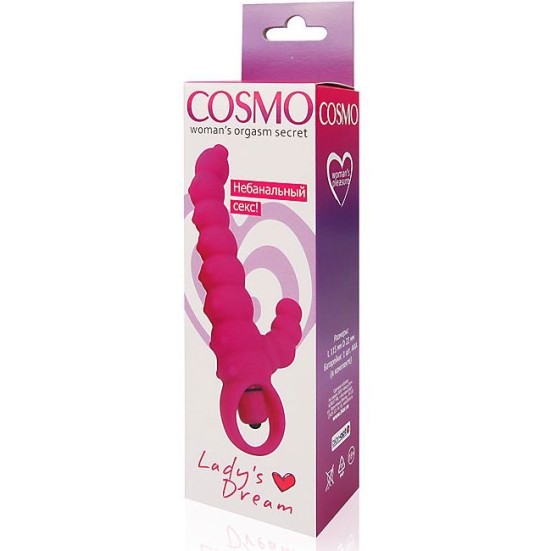 Вибратор из силикона Cosmo CSM-23050