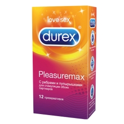 Презервативы Durex Pleasuremax, 12 шт