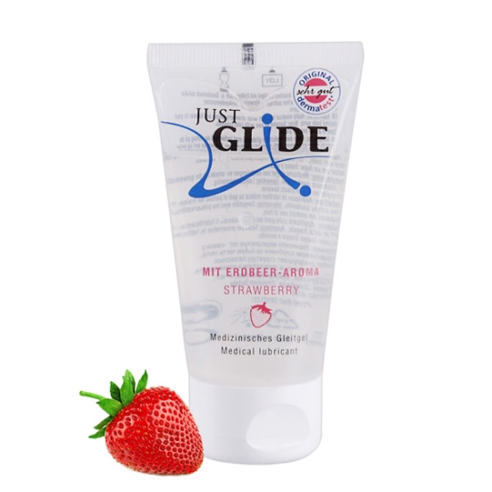 Смазка Just Glide Strrawberry
