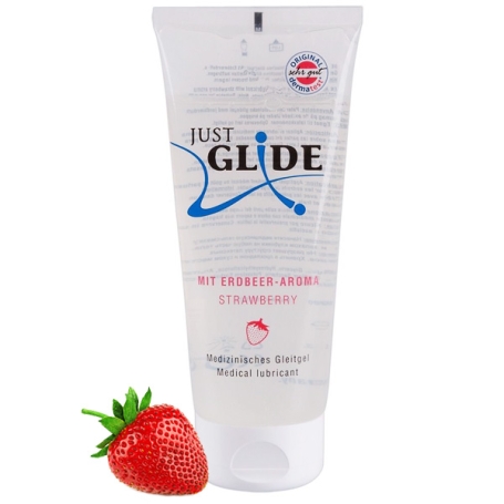 Смазка Just Glide Strrawberry