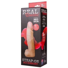 Фаллос-насадка Real Standard 5,7&quot;