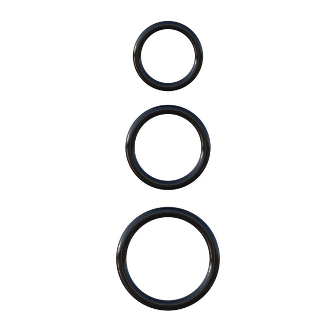 Эрекционные кольца 3-Ring Stamina Set