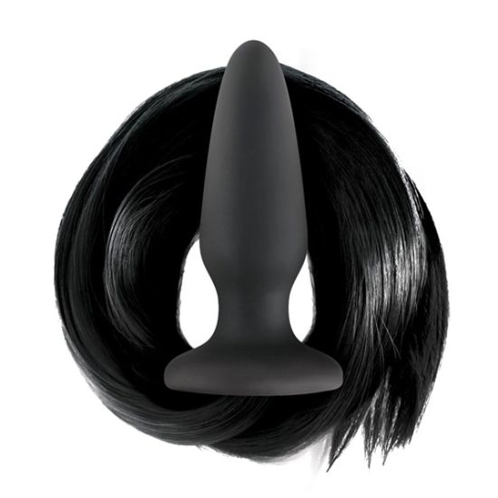 Пробка с хвостом, NS Novelties black