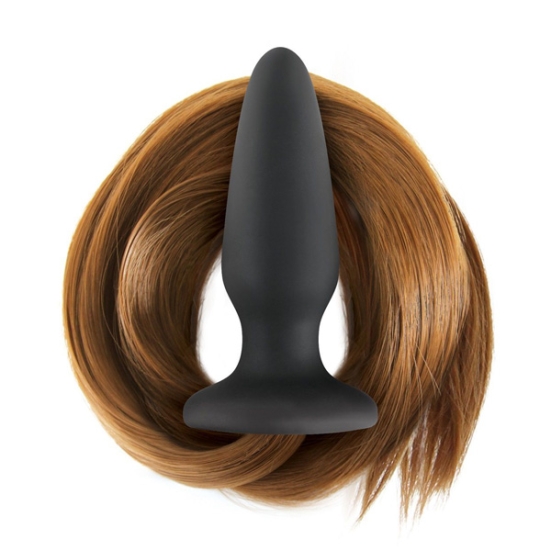 Пробка с хвостом, NS Novelties black