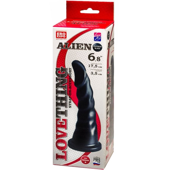 Фаллос-насадка Lovething Alien