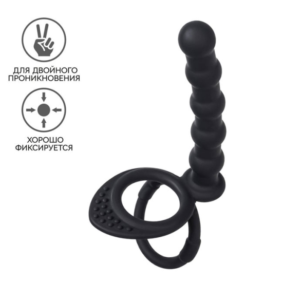 Насадка ToyFa Black&amp;Red