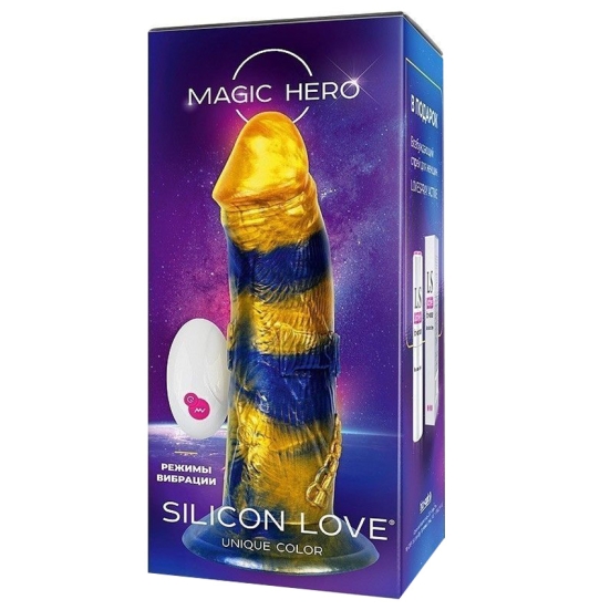 Фаллос-вибратор Magic Hero MH-13042