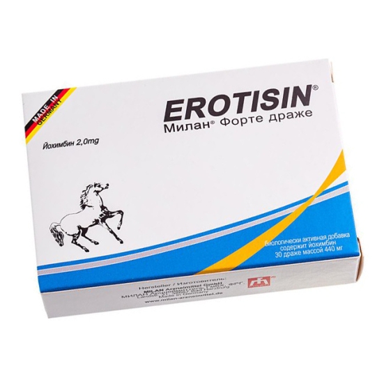 Возбуждающее средство Erotisin Милан Форте
