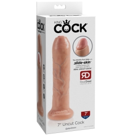 Фаллос King Cock 7&quot; Uncut, Pipedream