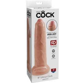Фаллос King Cock 9&quot; Uncut, Pipedream