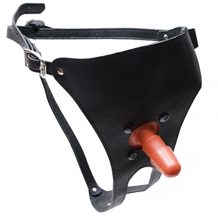 Трусики Leather Ultra Harness, Doc Johnson