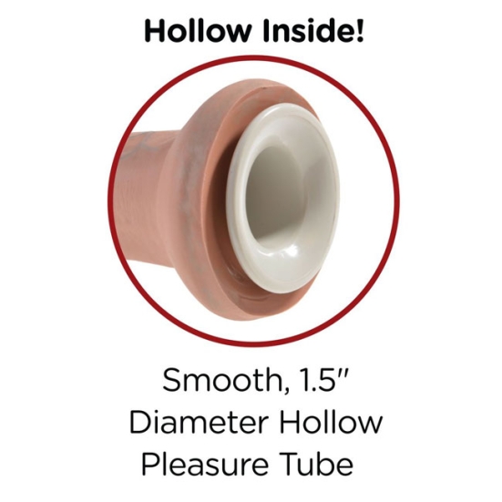 Страпон Pipedream - King Cock 9" Uncut Cock