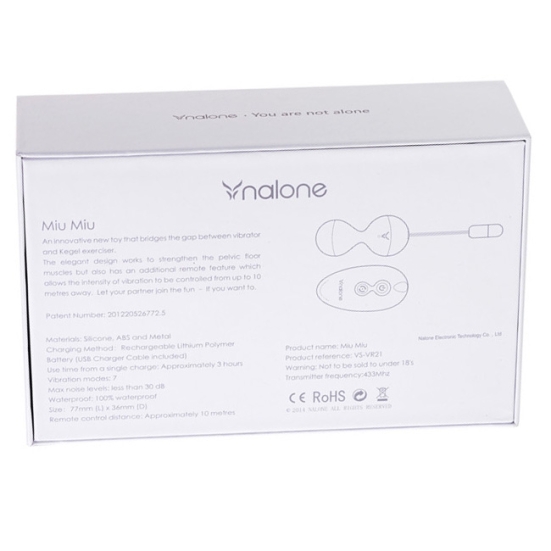 Вагинальные шарики Nalone MiuMiu
