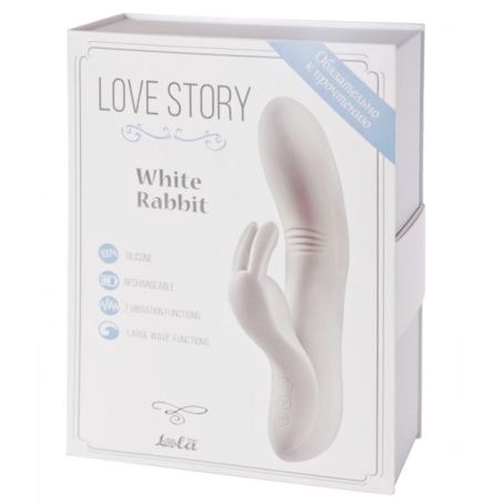 Вибратор Love Story - White Rabbit