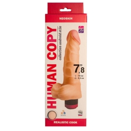 Фаллос-вибратор Lovetoy Human Copy 7,8"