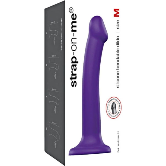Фаллос Strap-on-me Silicone Bendable M