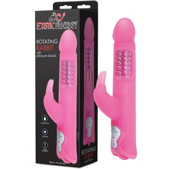 Вибратор Erotic Fantasy Rotating Rabbit